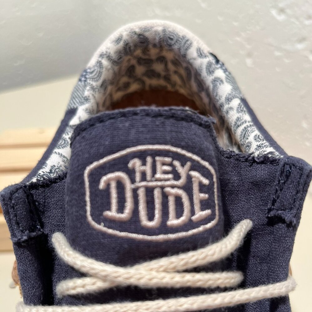 Hey Dude Men's Wally Craft Linen Casual Shoe - Picture 11 of 15